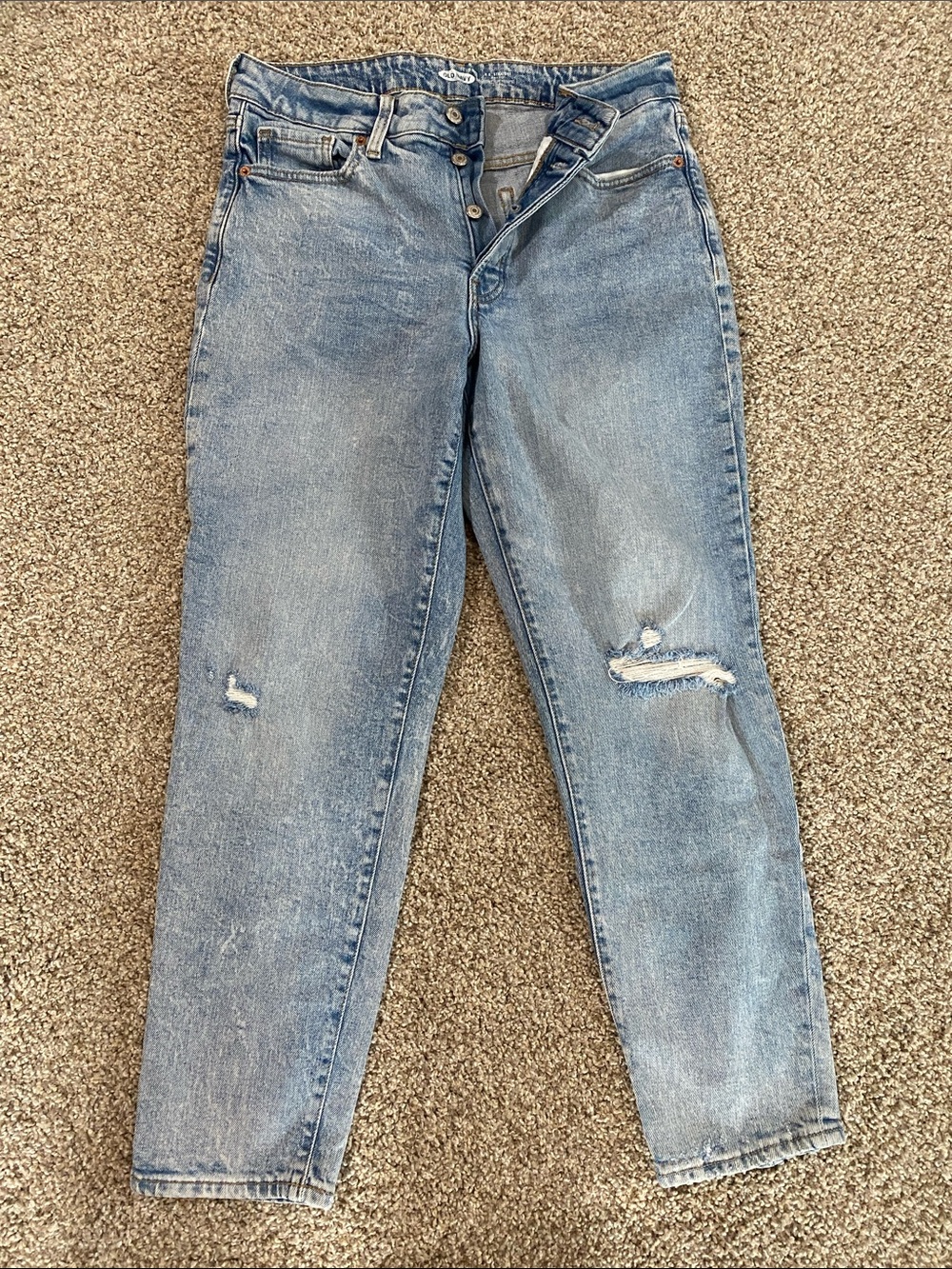 Button Fly Jeans